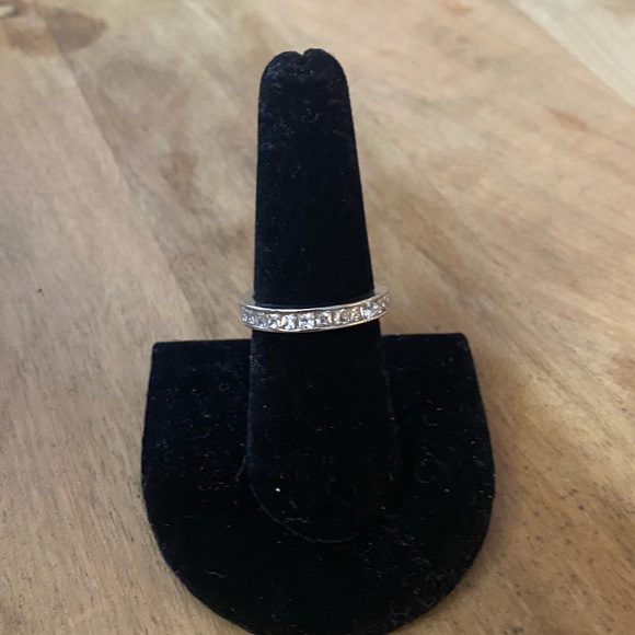 SIZE 7 RING BRIDAL WEDDING RING - Picture 3 of 5